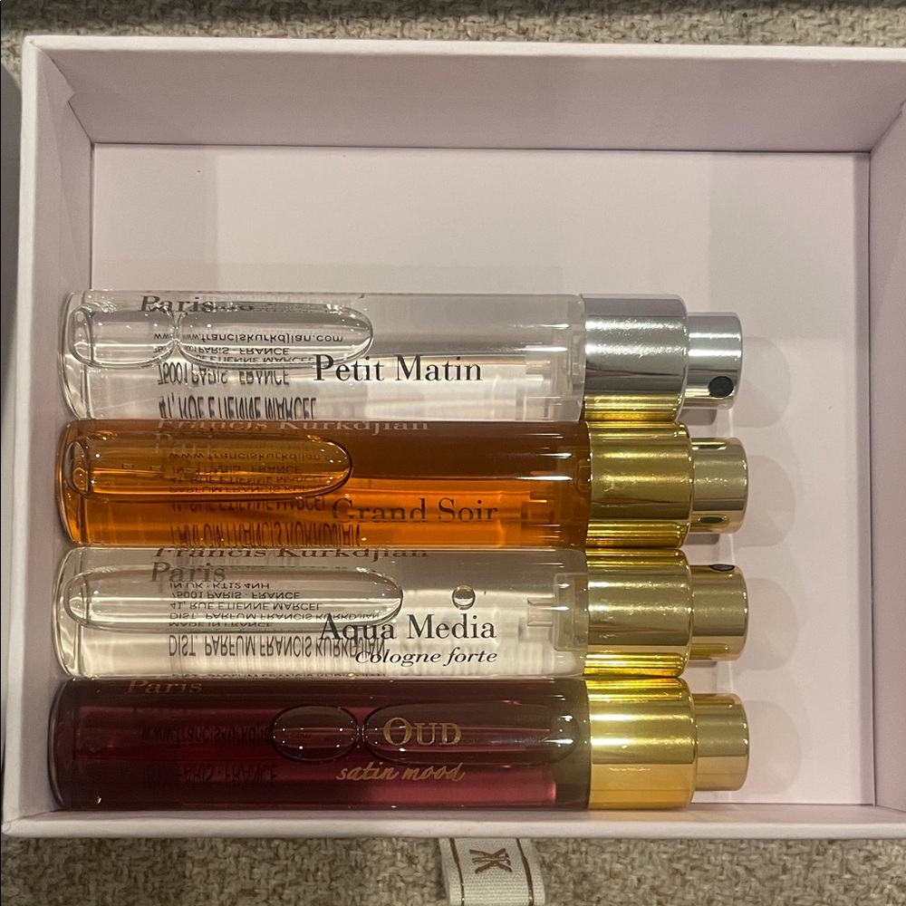 Kurkdjian Fragrances - set of 4